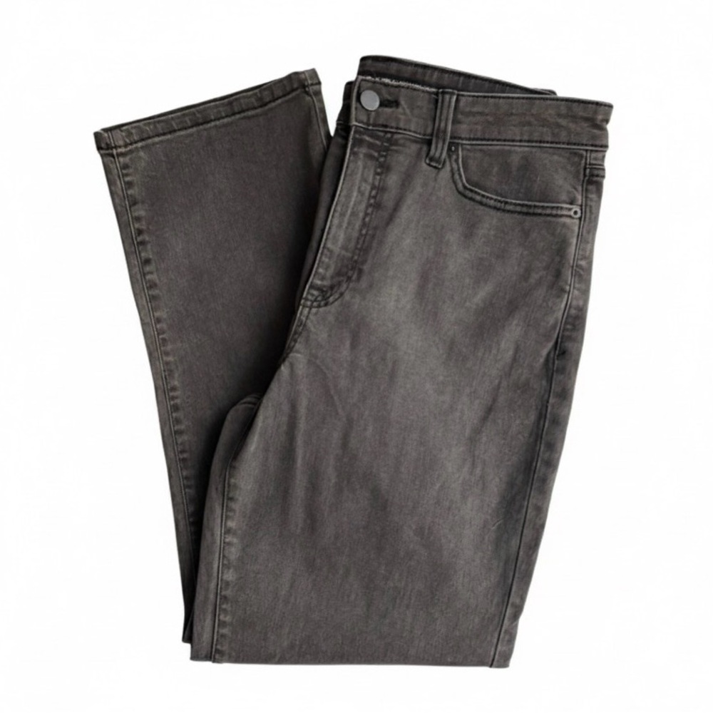 R Jeans | Classic Straight Leg Washed Black Grey Women’s Denim Jeans